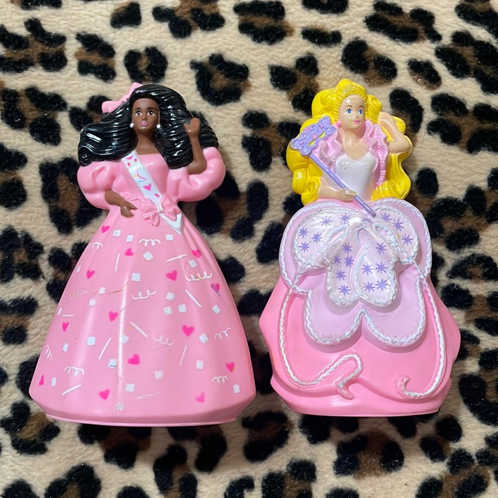 1991 BARBIE 💕McDonalds Happy Meal AA Toys Birthday Costume Ball Pink Party 90s